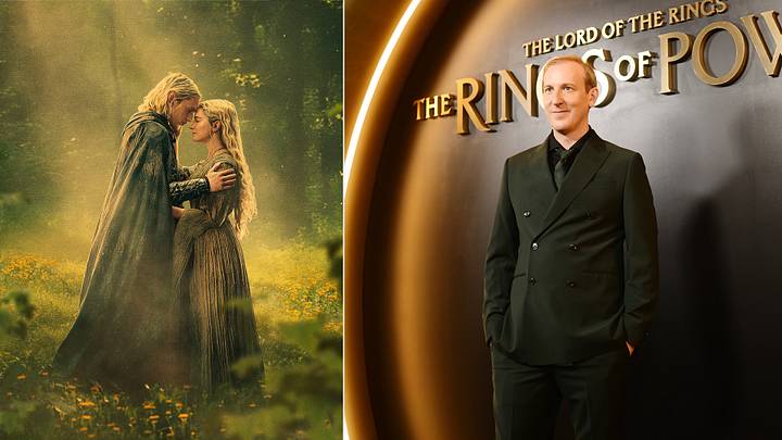 The Rings of Power key art: Galadriel & Celeborn / NEW YORK, NEW YORK - OCTOBER 29: Patrick McKay attends a special screening of "The Lord Of The Rings: The Rings Of Power" on October 29, 2026 in New York City. 