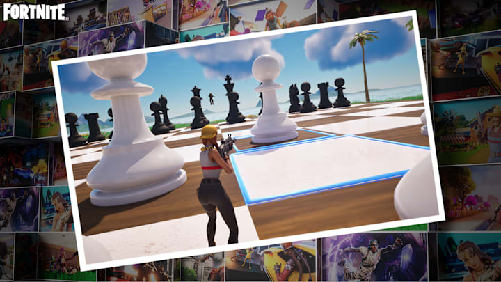 Test your wits against a friend or challenge PlyGPT AI in Fortnite Chess by Fínest.