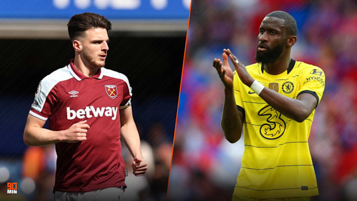 Declan Rice and Antonio Rudiger