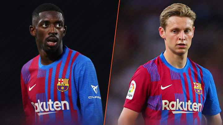 Barcelona duo Ousmane Dembele and Frenkie de Jong are in the transfer headlines Barcelona duo Ousmane Dembele and Frenkie de Jong are in the transfer headlines
