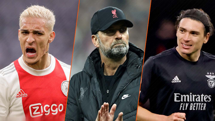 Jurgen Klopp could add Antony and Darwin Nunez to Liverpool's ranks