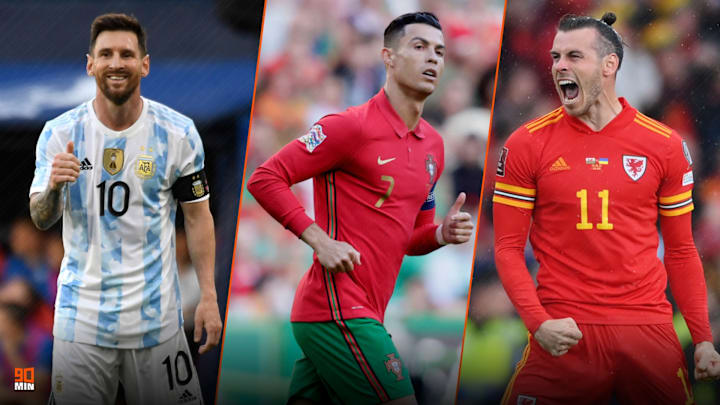 Messi, Ronaldo and Bale were all victorious Messi, Ronaldo and Bale were all victorious