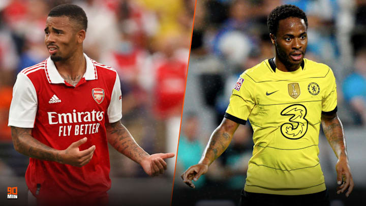 Former teammates Jesus and Sterling will be hoping to star for their new clubs