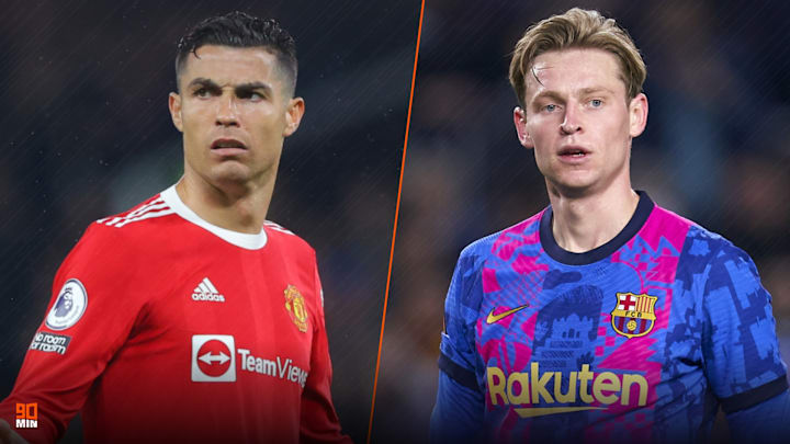 Ronaldo and De Jong are in the headlines Ronaldo and De Jong are in the headlines