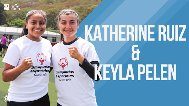 Guatemala co-captains Katherine Ruiz and Keyla Pelen break barriers at the Unified Cup. 