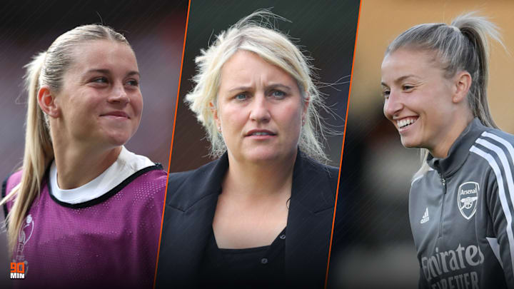 Alessia Russo, Emma Hayes and Leah Williamson will all be absent Alessia Russo, Emma Hayes and Leah Williamson will all be absent