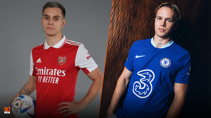 Arsenal signed Leandro Trossard while Chelsea brought in Mykhailo Mudryk Arsenal signed Leandro Trossard while Chelsea brought in Mykhailo Mudryk