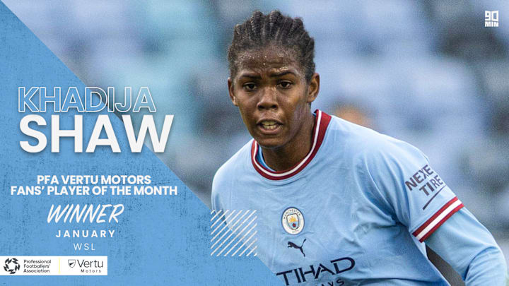 Khadija Shaw has been key to Manchester City's good run of form