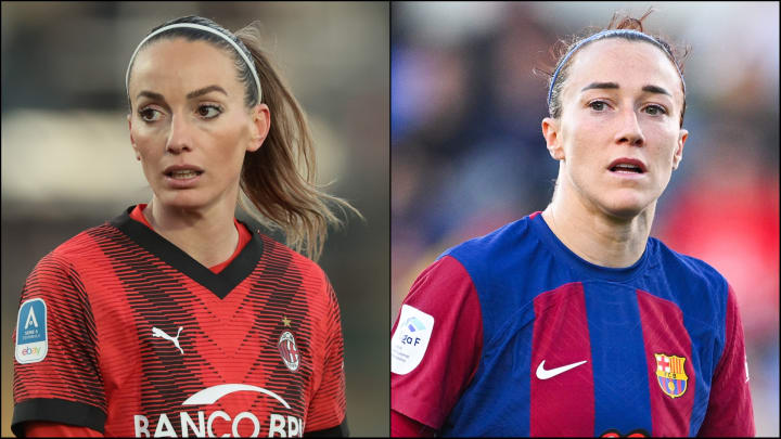 Kosovare Asllani and Lucy Bronze Kosovare Asllani and Lucy Bronze
