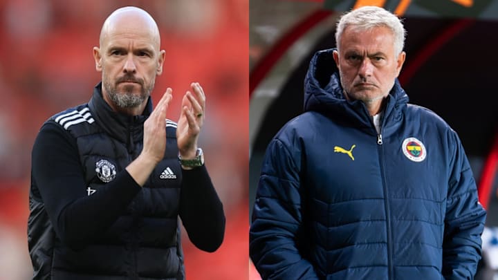 Ten Hag and Mourinho will square off for the first time Ten Hag and Mourinho will square off for the first time