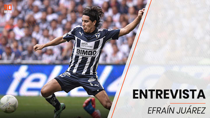 Efraín Juárez con Monterrey