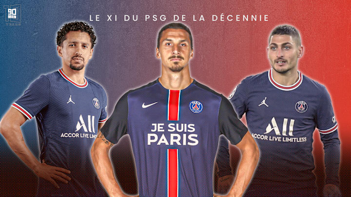 Le XI de l'ère QSI pour les 10 ans de 90min