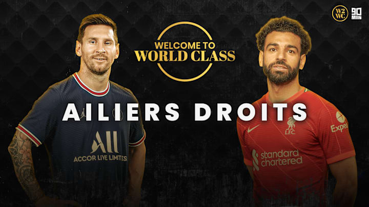 Messi et Salah sont les meilleurs ailiers droits du monde en 2021