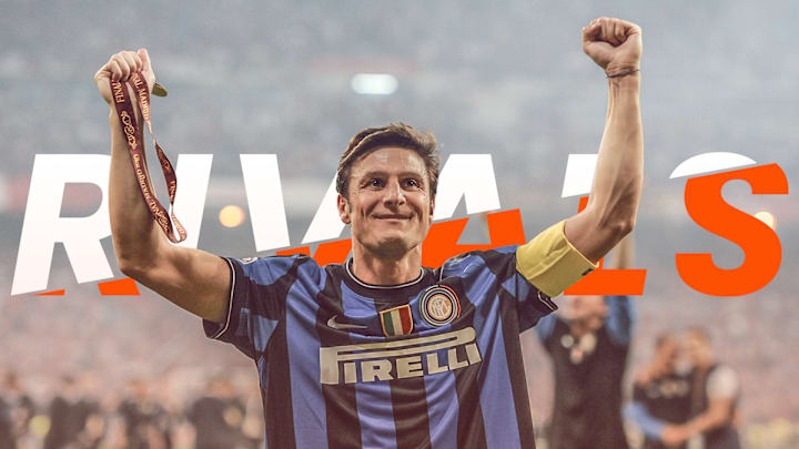 Javier Zanetti et Paolo Maldini sont deux légendes du Deby della Madonnina. Javier Zanetti et Paolo Maldini sont deux légendes du Deby della Madonnina.