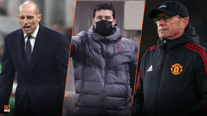 Plusieurs entraîneurs pourraient jouer leur avenir en Ligue des Champions. 