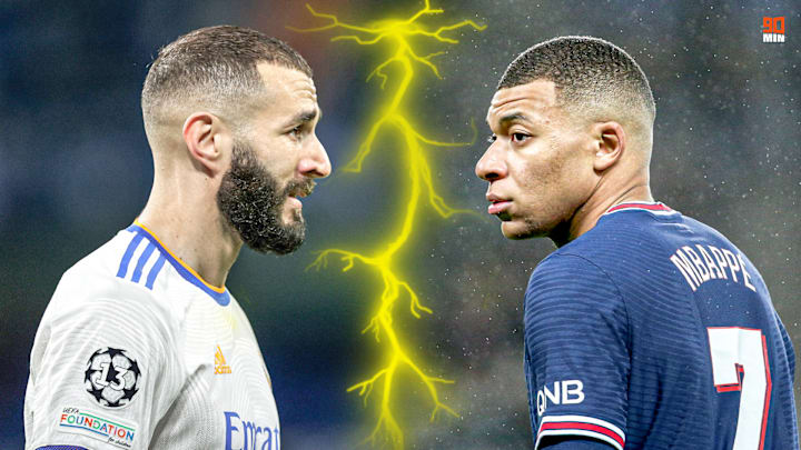 Jusque dans les stats, Benzema et Mbappé se livrent un duel acharné.