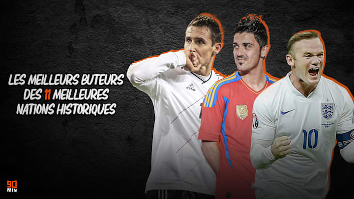 Miroslav Klose, David Villa et Wayne Rooney ont marqué l'histoire du football mondial. 