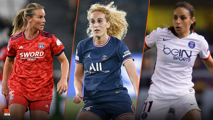De nombreuses joueuses sont passées par le PSG et l'OL. 