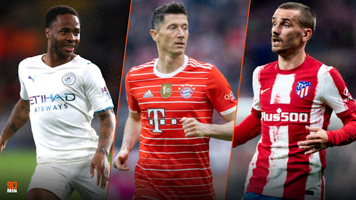 Sterling, Lewandowski et Griezmann font l'actualité du jour