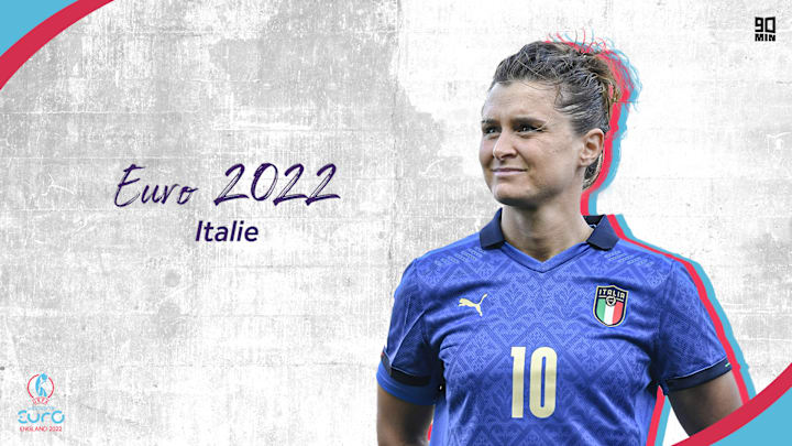 Cristiana Girelli avec l'Italie Cristiana Girelli avec l'Italie