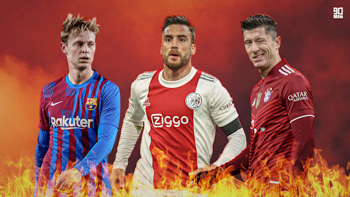 Frenkie de Jong, Nicolas Tagliafico et Robert Lewandowski devraient animer le marché des transferts