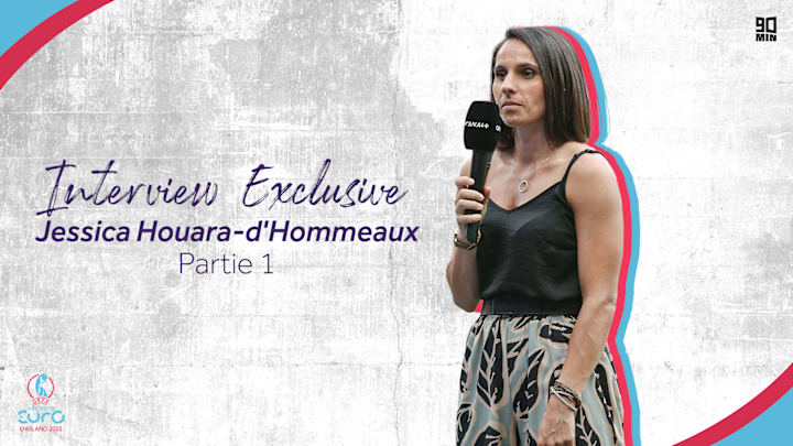 Jessica Houara-d'Hommeaux sera présente avec Canal + pour l'Euro 2022 Jessica Houara-d'Hommeaux sera présente avec Canal + pour l'Euro 2022