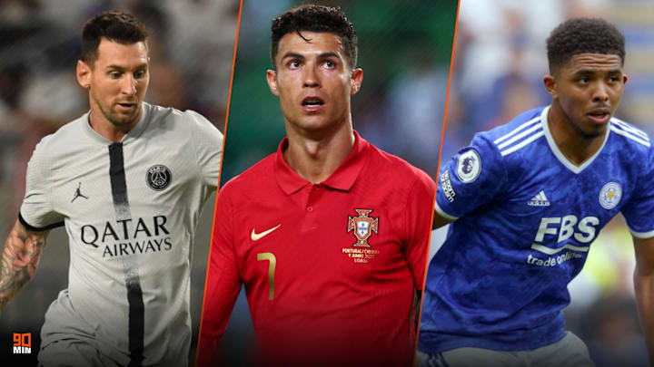 Leo Messi, Cristiano Ronaldo et Wesley Fofana sont dans l'actualité mercato du jour Leo Messi, Cristiano Ronaldo et Wesley Fofana sont dans l'actualité mercato du jour