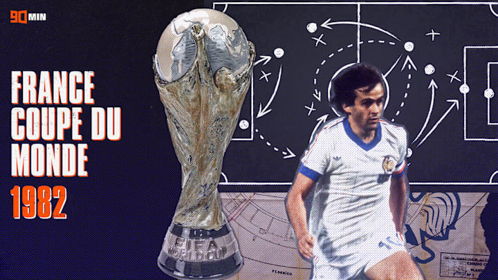 Le XI des Bleus en 1982