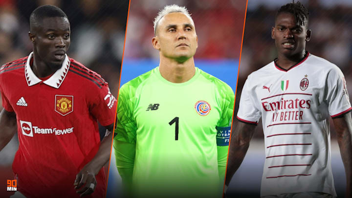 Eric Bailly, Keylor Navas et Rafael Leao sont dans l'actualité mercato du jour