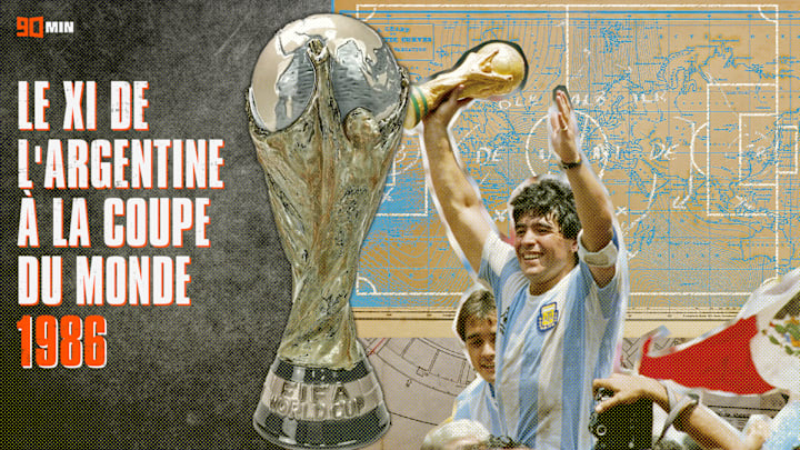Diego Maradona et la sélection argentine, avaient ébloui le football mondial lors de la coupe du Monde 1986