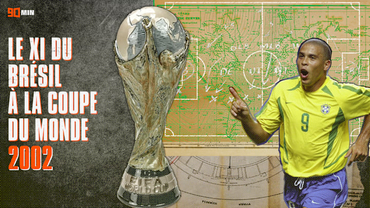Le XI du Brésil en 2002