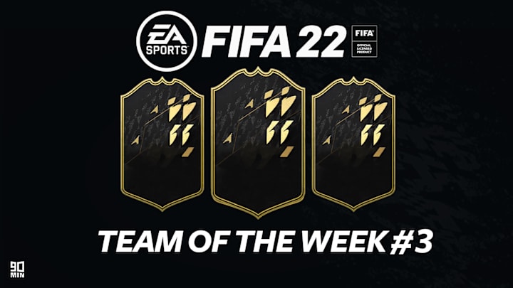 Il TOTW 3 di FIFA 22 Ultimate Team
