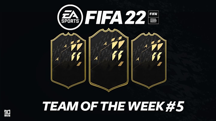 Il TOTW 5 di FIFA 22 Ultimate Team