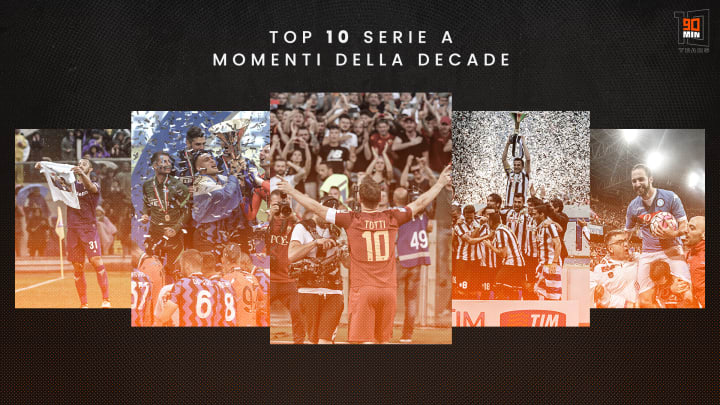 Top 10 Serie A: momenti della decade Top 10 Serie A: momenti della decade