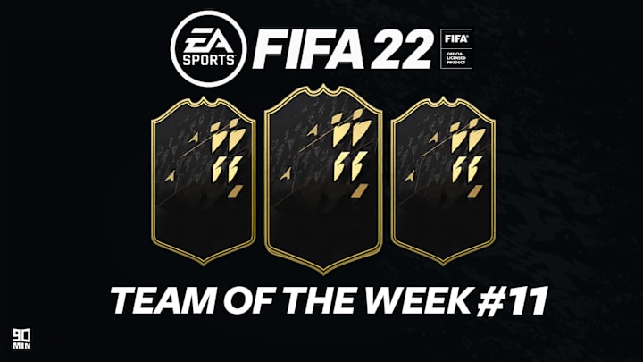 Il TOTW 11 di FIFA 22 Ultimate Team