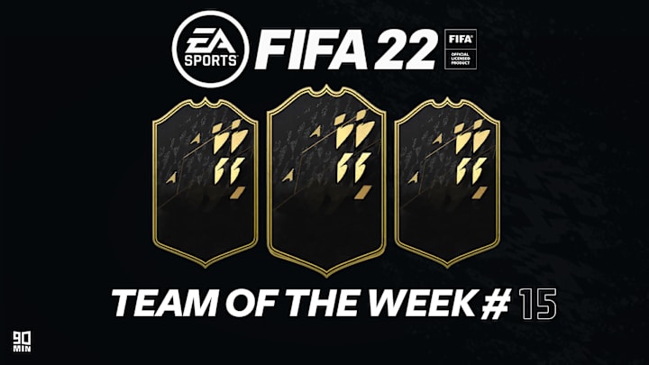 Il TOTW 15 di FIFA 22 Ultimate Team