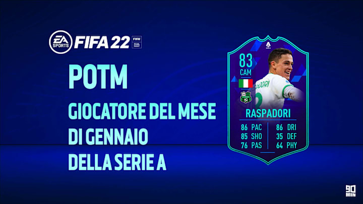 Raspadori POTM