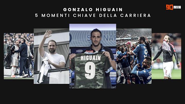Momenti chiave (italiani) della carriera di Higuain