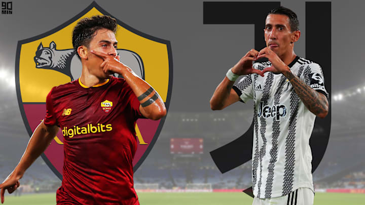 Paulo Dybala vs Angel Di Maria: supersfida Roma-Juventus | 90min Italia