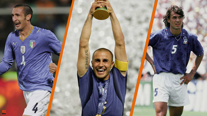 I 10 difensori con più presenze nella storia della Nazionale