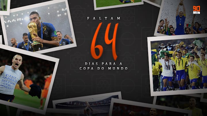 Faltam 64 dias para a abertura da Copa do Mundo do Catar