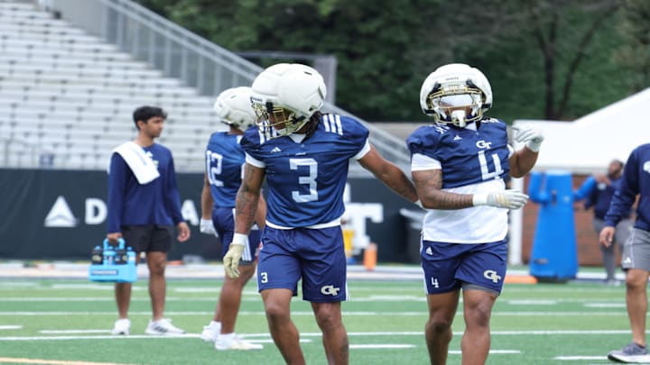 Georgia Tech CBs Jaylen Mbakwe and Daiquan White 