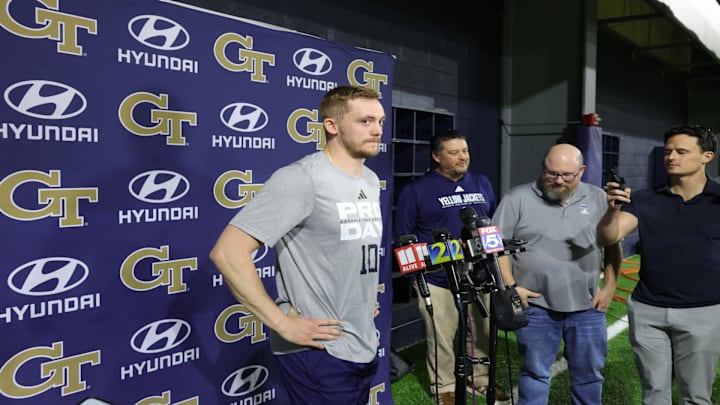 Georgia Tech QB Haynes King 