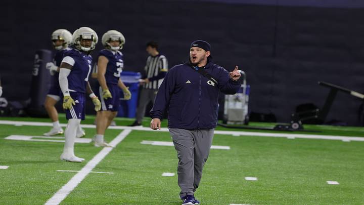 Georgia Tech Defensive Coordinator Jason Semore 