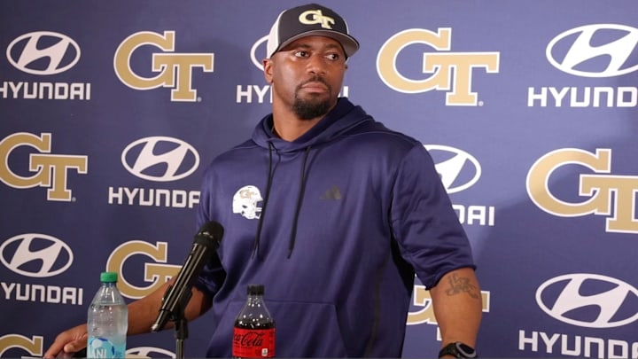 Georgia Tech WR Coach Jafar Williams 