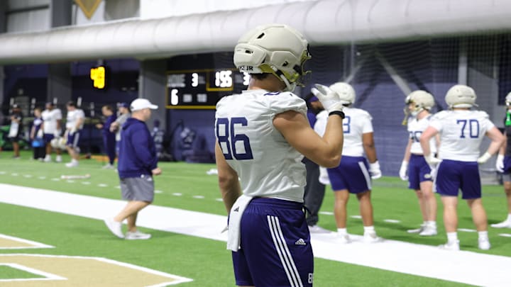 Georgia Tech TE Kevin Roche Jr 