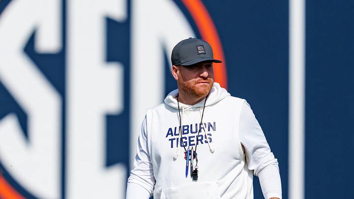 Auburn Tigers head coach Alex Golesh has a unicorn-type prospect on his radar who is showing interest. Auburn Tigers head coach Alex Golesh has a unicorn-type prospect on his radar who is showing interest.
