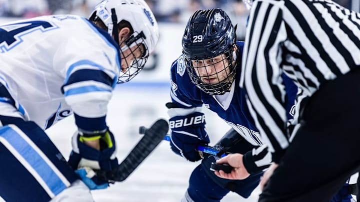 Junior Cy LeClerc Ready for Puck Drop / 