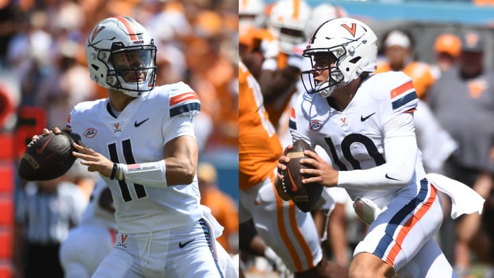 Will Tony Muskett or Anthony Colandrea be Virginia's starting quarterback to start the 2024 football season? Will Tony Muskett or Anthony Colandrea be Virginia's starting quarterback to start the 2024 football season?