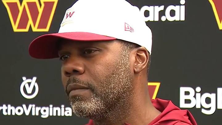 Washington Commanders DC Daronte Jones Talks to the Media Washington Commanders DC Daronte Jones Talks to the Media